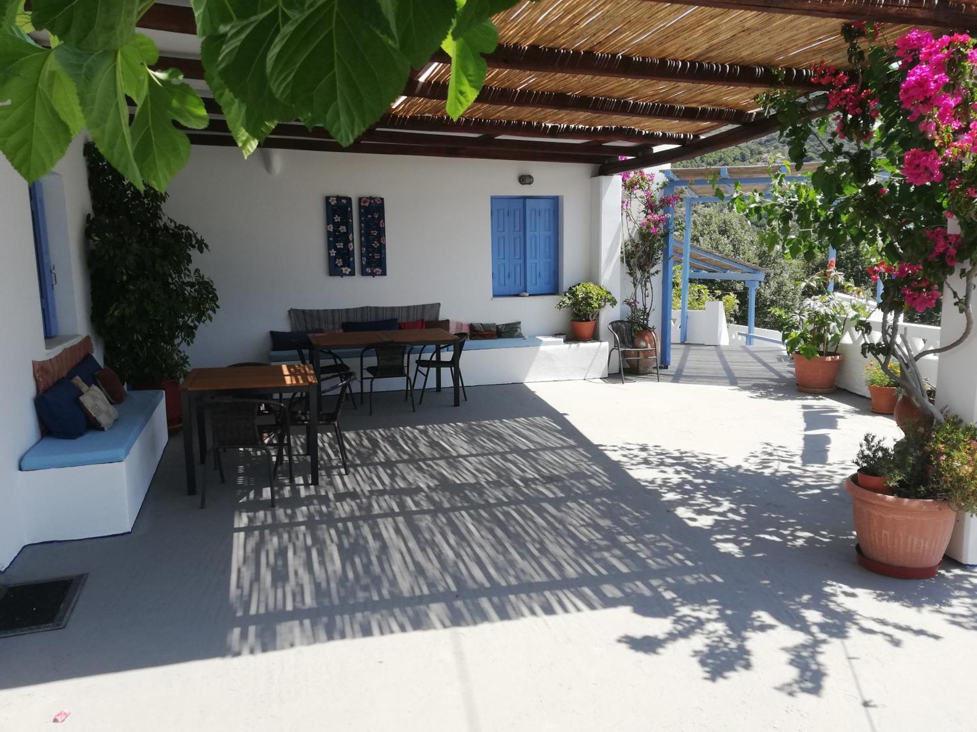 Blue House Aparthotel Acherounes ภายนอก รูปภาพ